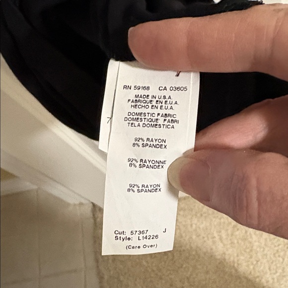 Karen Kane Lifestyle High Neck Black Sleeveless Dress Small - NWT Made in USA - Picture 7 of 7